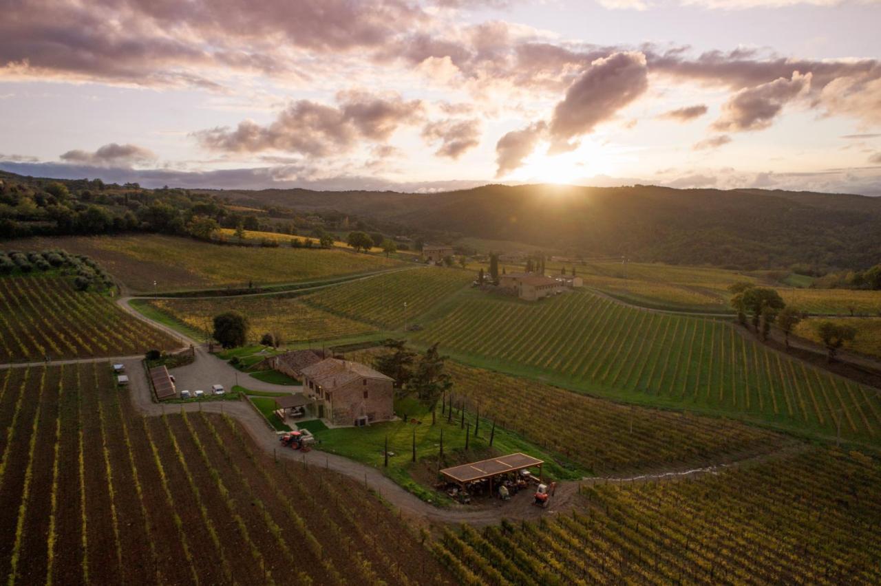 Wine Estate Rooms Paradiso Di Cacuci Montalcino Exterior photo