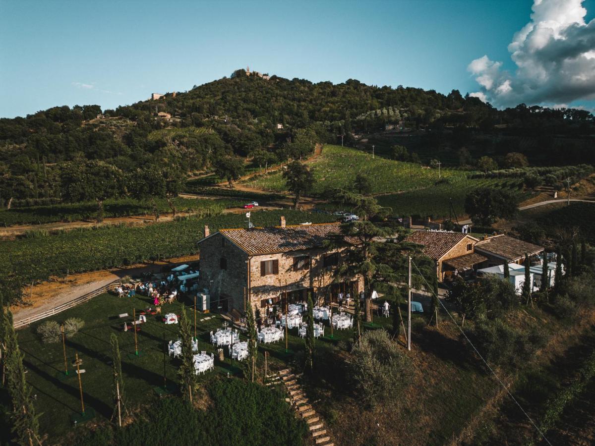 Wine Estate Rooms Paradiso Di Cacuci Montalcino Exterior photo