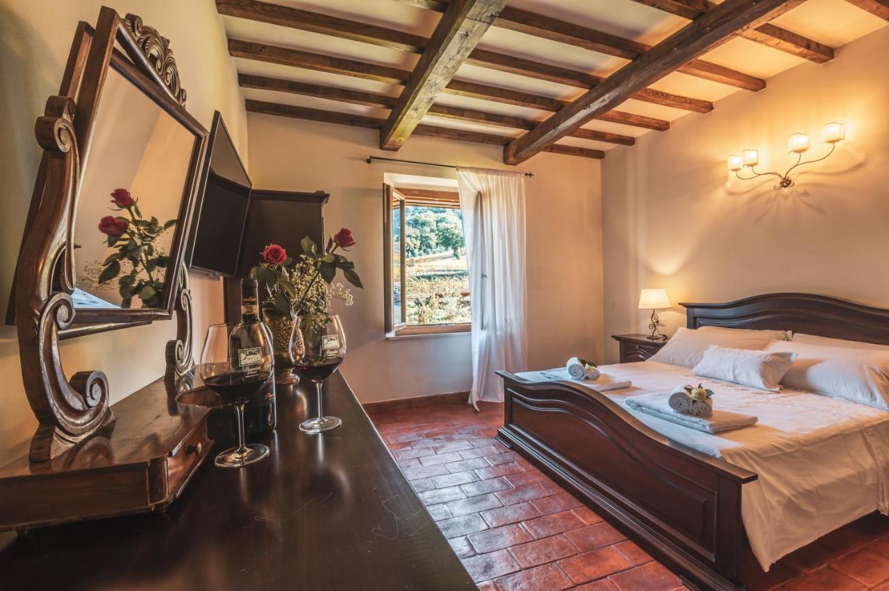 Wine Estate Rooms Paradiso Di Cacuci Montalcino Exterior photo